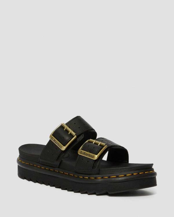 Sandalias Dr Martens Myles Ii Ambassador Cuero Buckled Para Mujer DR1046G